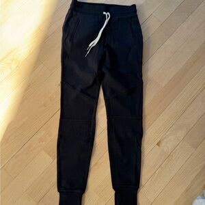 John Elliott Black Moto Joggers